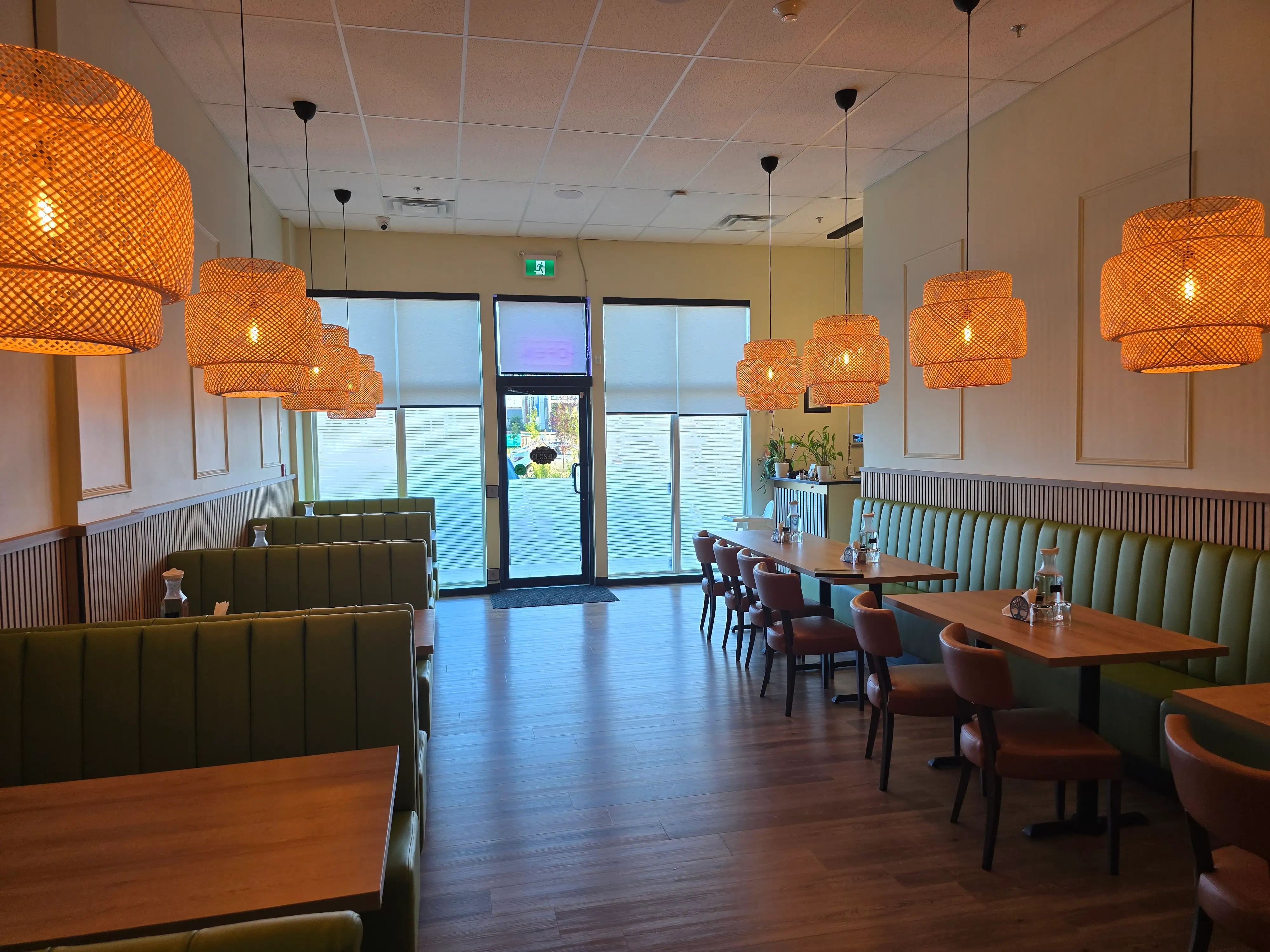 Steamed idli and crispy medu vada tiffin plate at Nitara South Indian restaurant Edmonton